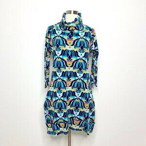 ALL FOR COLOR Dress Women Medium Abstract Print